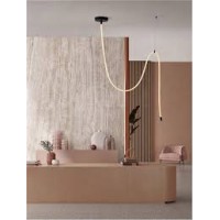 9780103 Висечка светилка Илане триакт димабилна 32Њ лед 1600лм 3000к Нова Луче